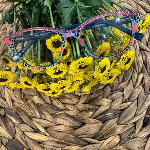 Brand New Betsey Johnson Eyeglass Frame Model Shimmy